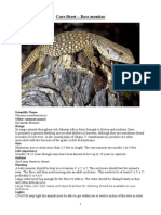 Care Sheet - Bosc Monitor