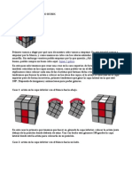 Resolucion de Un Cubo Rubik