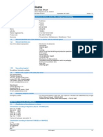 Toluene: Safety Data Sheet