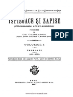 Gheorghe Ghibanescu-Ispisoace Si Zapize, Vol. 1, Partea 2