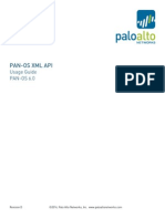 Palo Alto Networks XML-API-6.0 PDF