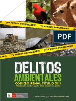 El Delito Ambiental en Peru