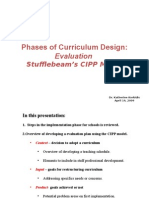 Curriculum Evaluation PPT - 5 Minutes