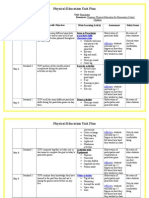 Pe Unit Plan Template