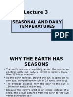 Seasonal and Daily Temperatures