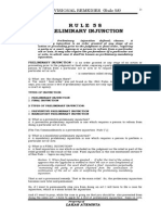 Rule 58-PR Preliminary Injunction