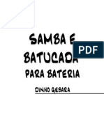 Samba e Batucada para Bateria