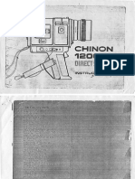 Chinon 1200-SM Direct Sound Instructions