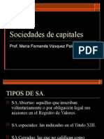 Sociedades de Capitales 1