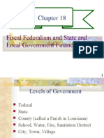 Chapter 18 - Fiscal Federalism and State and Local Government Finance