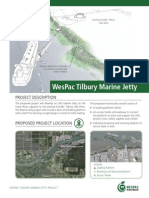 WesPac Tilbury Marine Jetty Project Brochure 2014-09-02