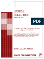 Spouse Selection Workbook