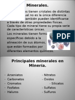 Principales Minerales