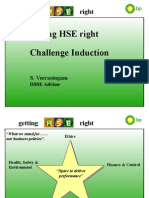 Getting HSE Right Challenge Induction