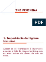 Higiene Feminina+dst