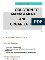 Chapter 001 Intro To MGT & Org