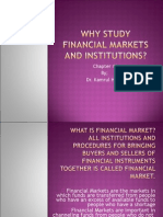 Why Study Financial Markets