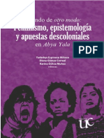 Tejiendo de Otro Modo: Feminismo, Epistemología y Apuestas Descoloniales en Abya Yala