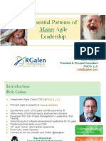 Mature Agile Leadership Essential Patterns v7 Half Day Workshop