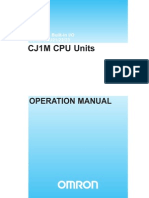 W395 E1 03+CJ1M+Operation Manual