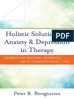 Holistic Solutions For Anxiety & Depression in Therapy - Peter Bongiorno