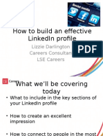 How To Build An Effective Linkedin Profile: Lizzie Darlington Careers Consultant Lse Careers