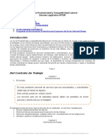 Ley Productividad y Competitividad Laboral Decreto Legislativo 728