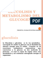 Metabolismo Del Glucogeno (Presentación)