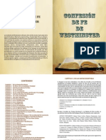 Confesion de Fe de Westminster PDF