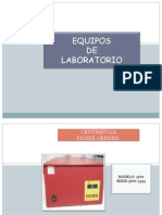 Equipos de Laboratorio