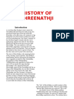 History of Shreenathji