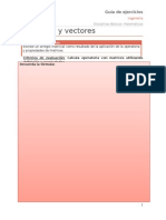 Guia de Matrices y Vectores