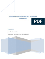 Geogebra - Possibilidade para o Ensino Da Matemática