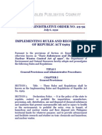 DAO 29-92 IRR Ra6969 PDF