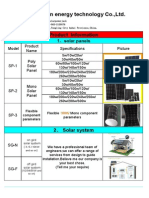 Sungreen Energy Technology Co.,Ltd.: Product Information