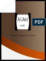 New Lunch Menu Asahi 2015