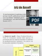 Matriz Ansoff