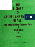 History Ancient Medieval Nepal