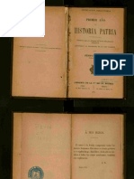 Historia Patria Justo Sierra 1ER AÑO