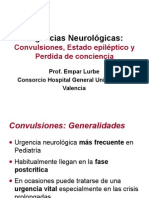 Urgencias Neurológicas - Convulsiones, Estado Epiléptico y Pérdida de Conciencia