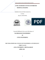 SEISMIC ANALYSIS AND DESIGN OF HOSPITAL BUILDING-libre PDF