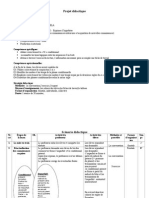 Projet Didactique Si Conditionel