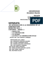 Separata Proyecto Ingenieria Civil