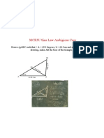 MCR3U Sine Law Ambigious Case