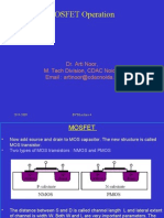 MOSFET Operation