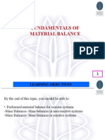 Intro To Mass Balance