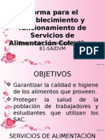 Servicios de Alimentación Colectiva - Norma Grande