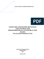 Safety Related Instrumentation and Control For Pressurised Heavy Water Reactor Based Nuclear Power Plants