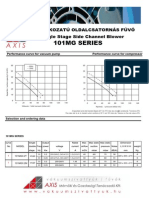 Axis Blowers Technicaldata