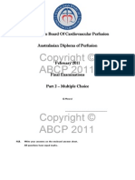 MCQ Exam 2011 PDF